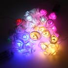 rose Copper Wire LED String lights Waterproof Holiday LED Strip lighting For Fairy Christmas Tree Wedding Party Decoration lamp