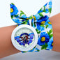 shsby design  Ladies flower cloth wristwatch fashion women dress watch high quality fabric watch sweet girls Bracelet  watch