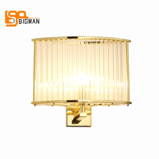 simple style crystal wall light modern wall lamps chrome/gold wall lighting for home