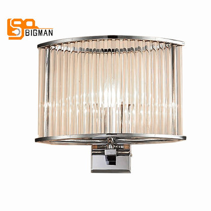 simple style crystal wall light modern wall lamps chrome/gold wall lighting for home