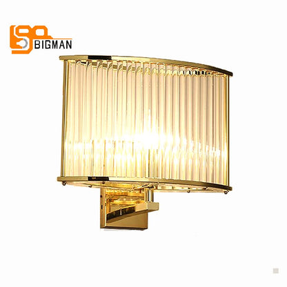 simple style crystal wall light modern wall lamps chrome/gold wall lighting for home