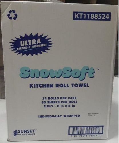 House hold hand towel 24Rolls 2ply 85'sheets