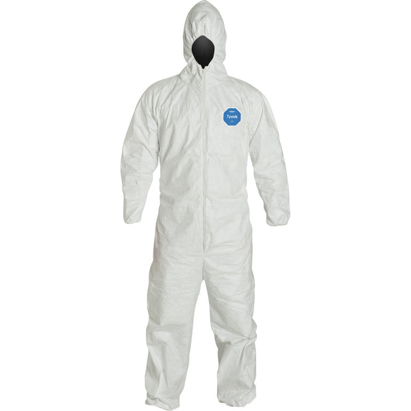 DUPONT DUPONT TYVEK 400 COVERALL WITH HOOD EACH