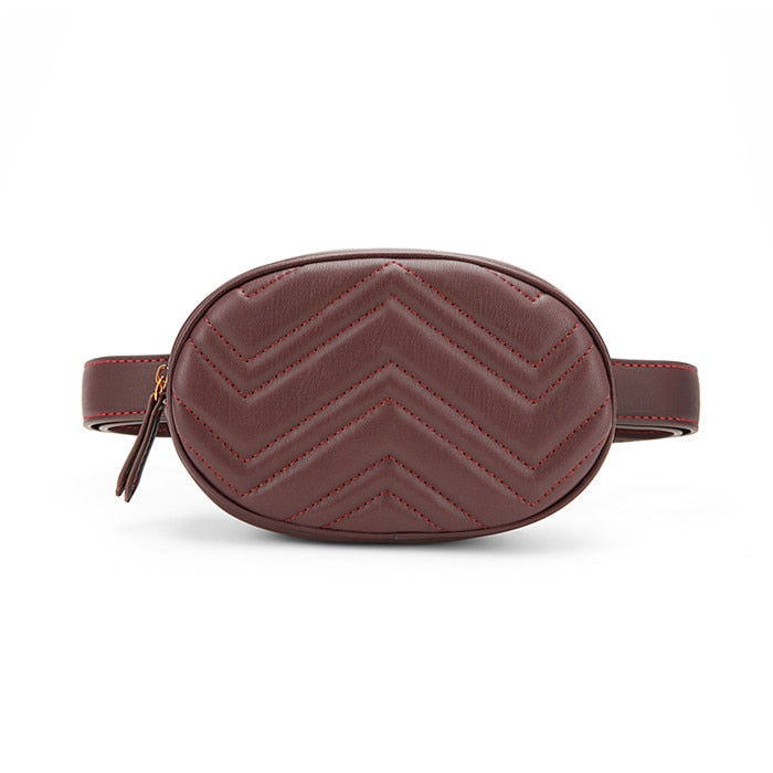 waist belt bag women rivets lions Fanny Pack bags luxury brand fashion velvet leather handbag red black beige 2018 hight quality