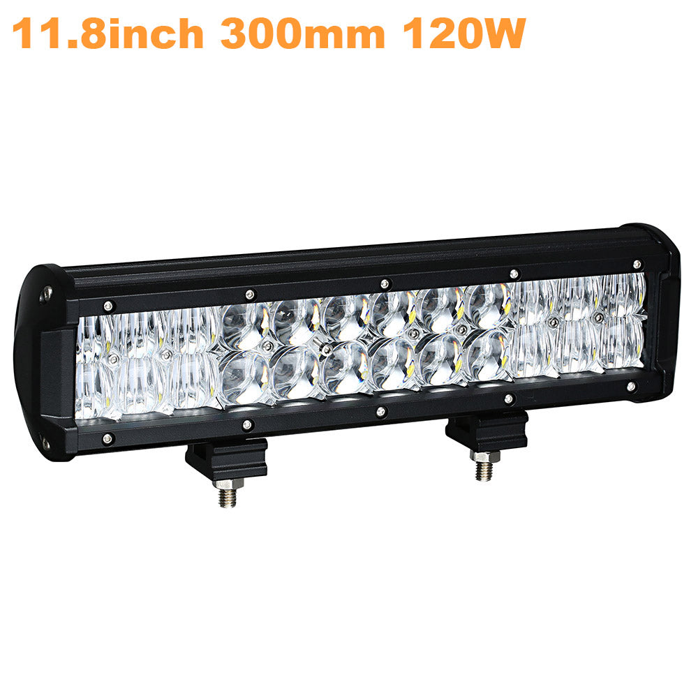 weketory 4 6.5 9.3 12 17 inch 30W 60W 90W 120W 180W 5D LED Work Light Bar for Tractor Boat OffRoad 4WD 4x4 Truck SUV ATV 12V 24v