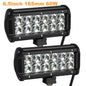 weketory 4 6.5 9.3 12 17 inch 30W 60W 90W 120W 180W 5D LED Work Light Bar for Tractor Boat OffRoad 4WD 4x4 Truck SUV ATV 12V 24v