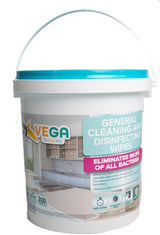 Wipes Kills 99.9% Germs Vega disinfecting Sanitizing 400 in a bucket good buy for this time.