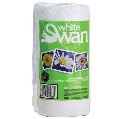 White Swan Household Hand Towel 2Ply 80's  24Cs